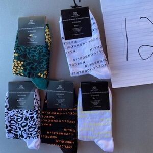Women's Multicolor Patterned Socks Set